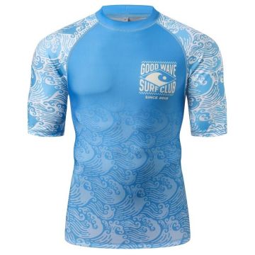 Men's Sublimation Short Sleeves UPF 50+ Rashie