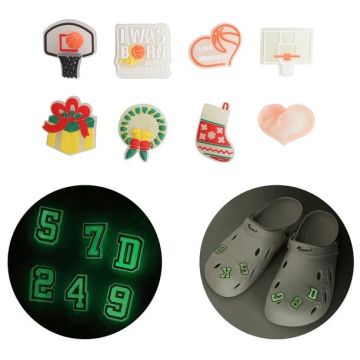 Glowing Clog Shoe Charms