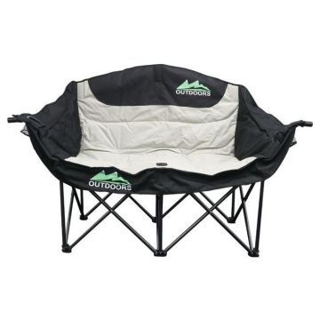 Double Foldable Portable Camping Chair