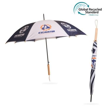 Regular straight umbrella-Eco Friendly RPET