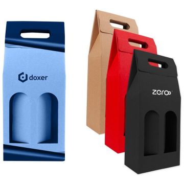 Double Bottle Portable Wine Box