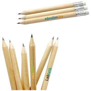 Short Pencil - with Eraser