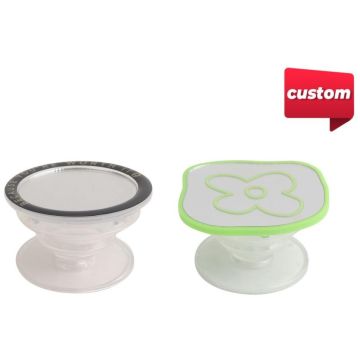 Custom Shaped Mirror Phone Pop Holder