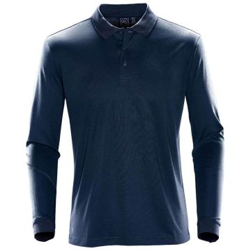 Men's Eclipse Pique L/S Polo