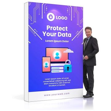 1.5m Straight Pop Up Display Wall