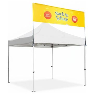 Square Tent Billboard Banner 10x10ft