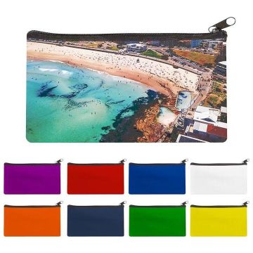 Large Neoprene Sublimated Pencil Case