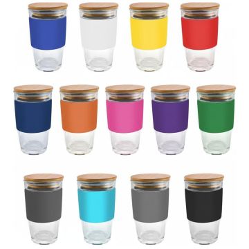 Milano 475Ml Coffee Cup With Bamboo Lid