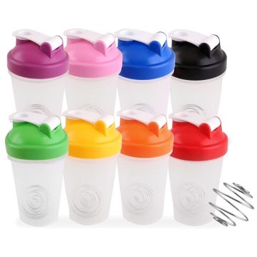 BPA Free Fitness Shaker Bottle 400ml