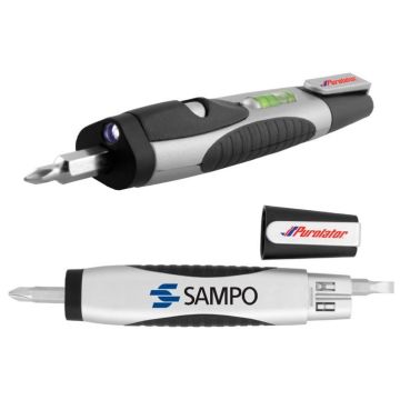 Flashlight Tool Kit with Level