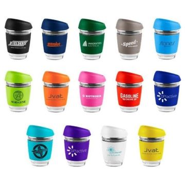 Tall Glass Travel Mug