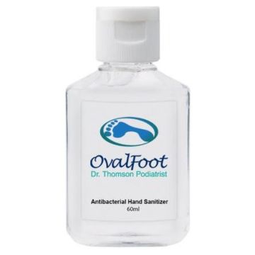 60ml Hand Sanitiser Bottle