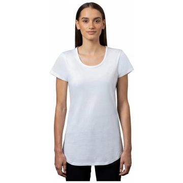 Womens Curved Hem T-shirt