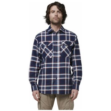 Mens Long Sleeve Check Flannel