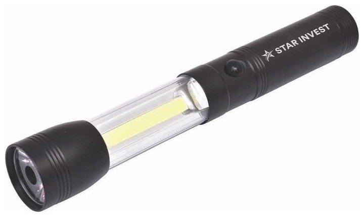 Custom Printed Promotional Universal Torch & Light-Black NZ - Custom Gear