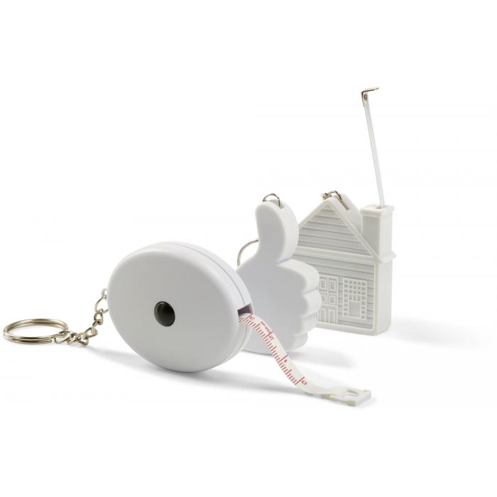 ABS key holder tape measure Dane