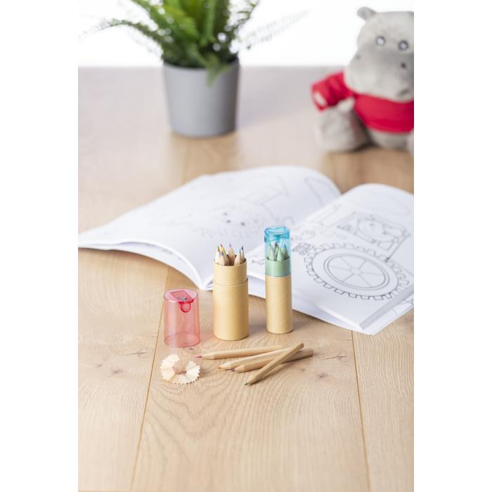 ABS and cardboard tube with pencils Libbie