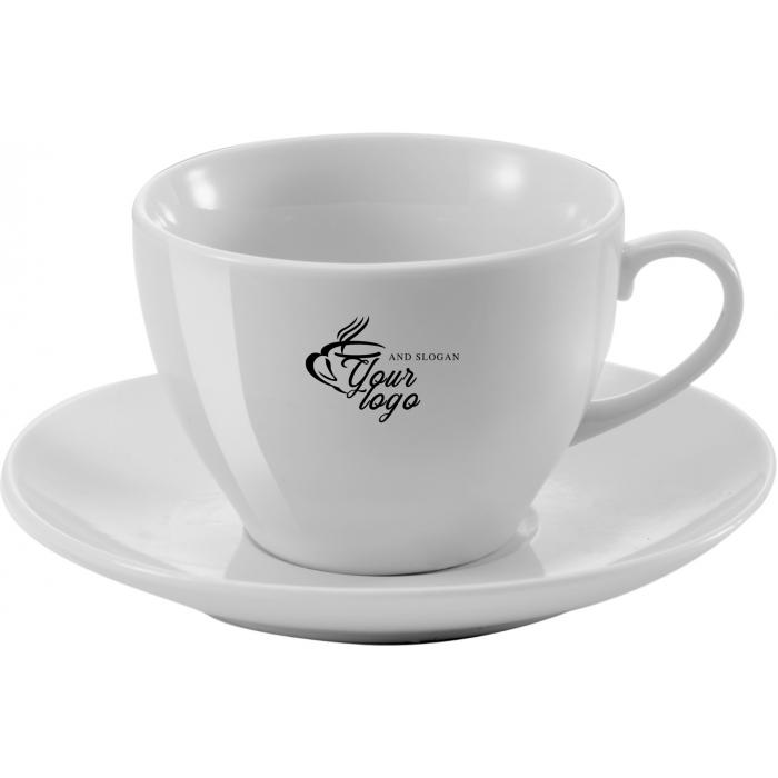 Porcelain cup and saucer Rian