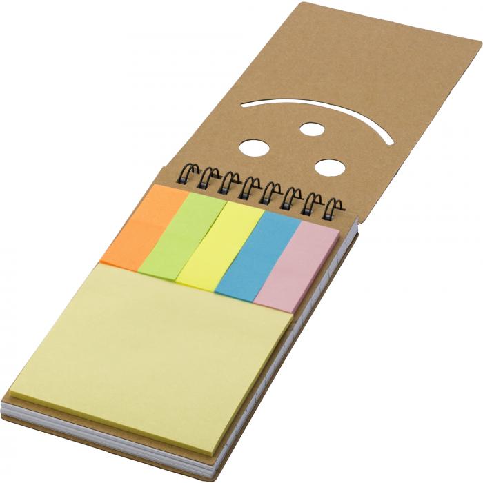 Cardboard sticky note set Kim