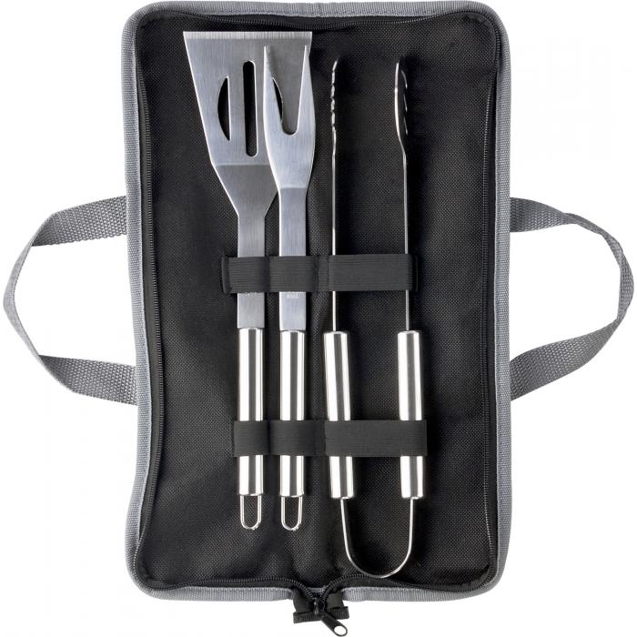 Stainless steel barbecue set Priscilla