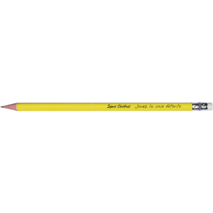 Custom Printed Promotional Pencil with eraser Isaac NZ Custom Gear