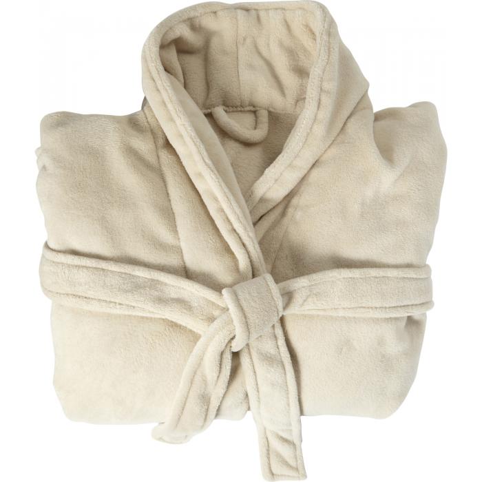 Fleece (210 gr/m) bathrobe Derek