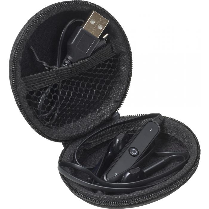 ABS pouch with earphones Aria