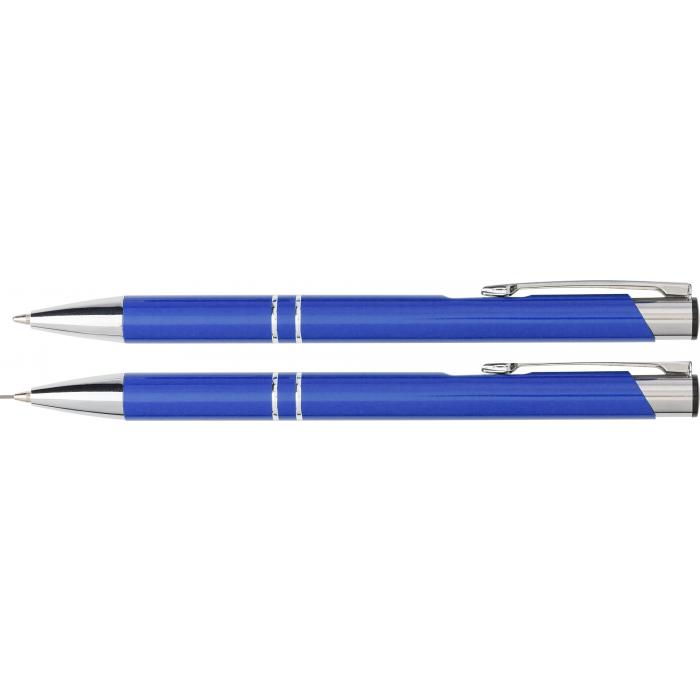 Aluminium writing set Zahir