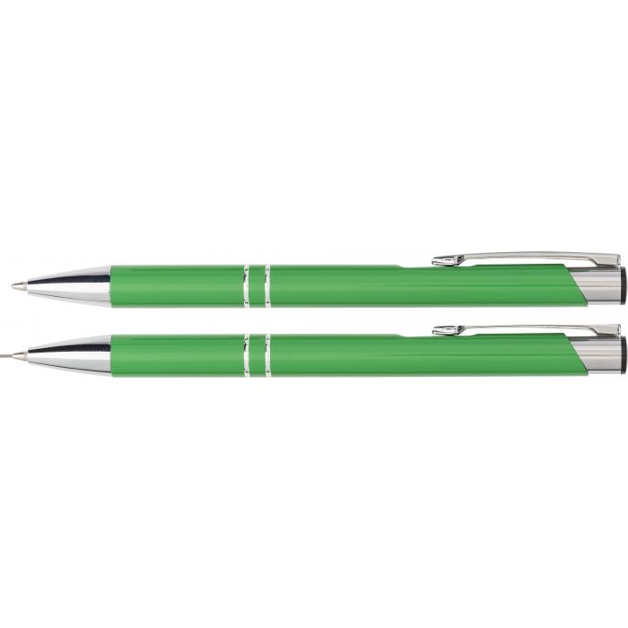 Aluminium writing set Zahir