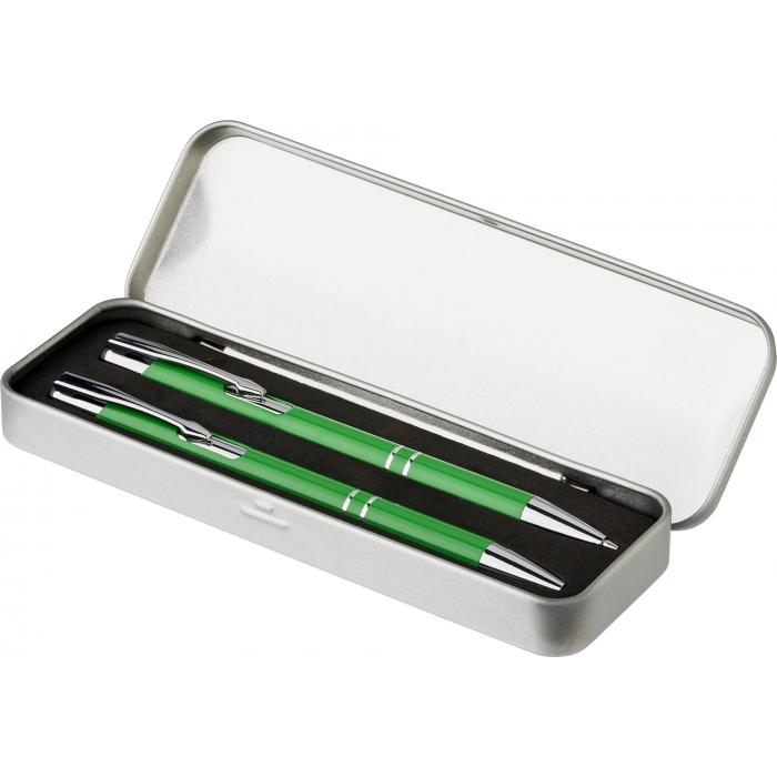 Aluminium writing set Zahir