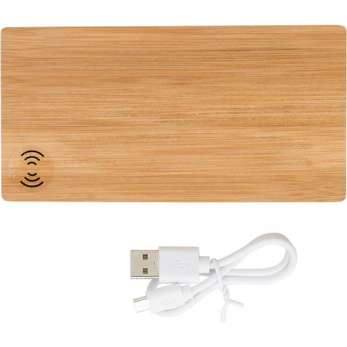 Bamboo power bank Walter