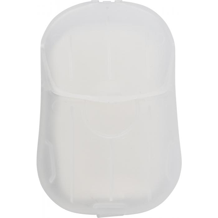 Plastic case with soap sheets Bella 