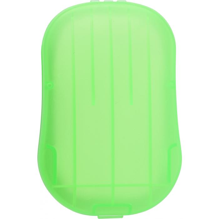 Plastic case with soap sheets Bella 