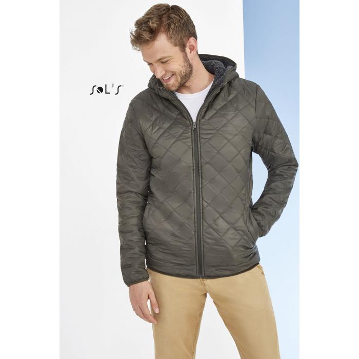 Rover Unisex Hooded Padded Jacket
