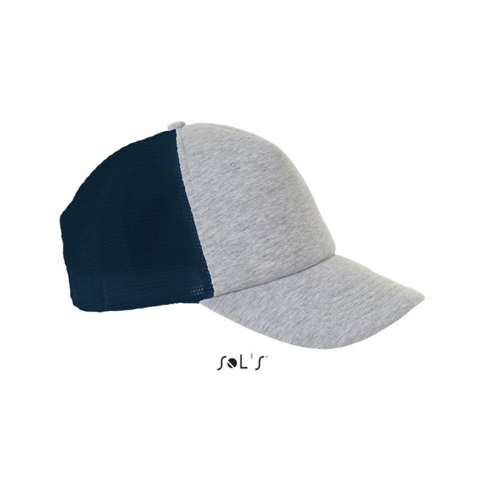 Dodge 5-panel Heather Mesh Cap