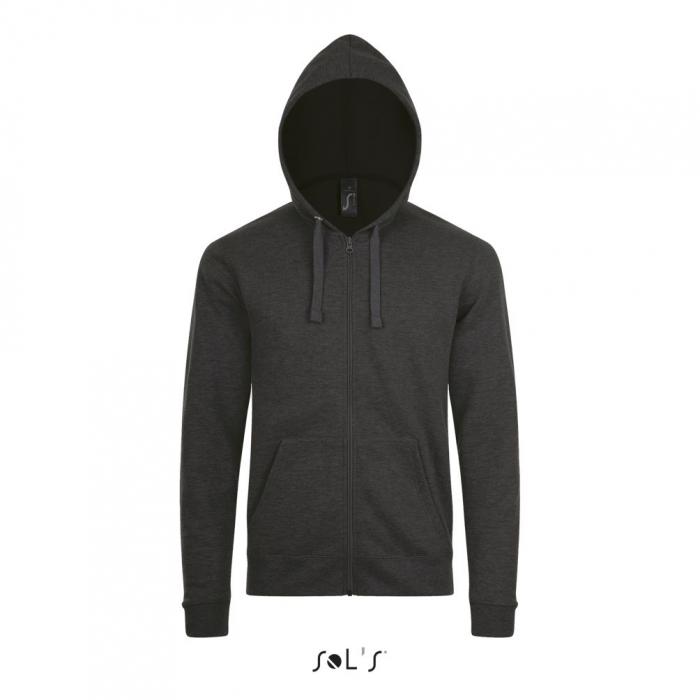 Stone Unisex Zip Hoodie
