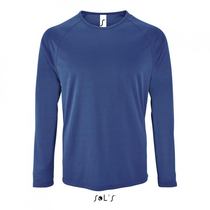Sporty Men's Long Sleeve Sports T-shirt