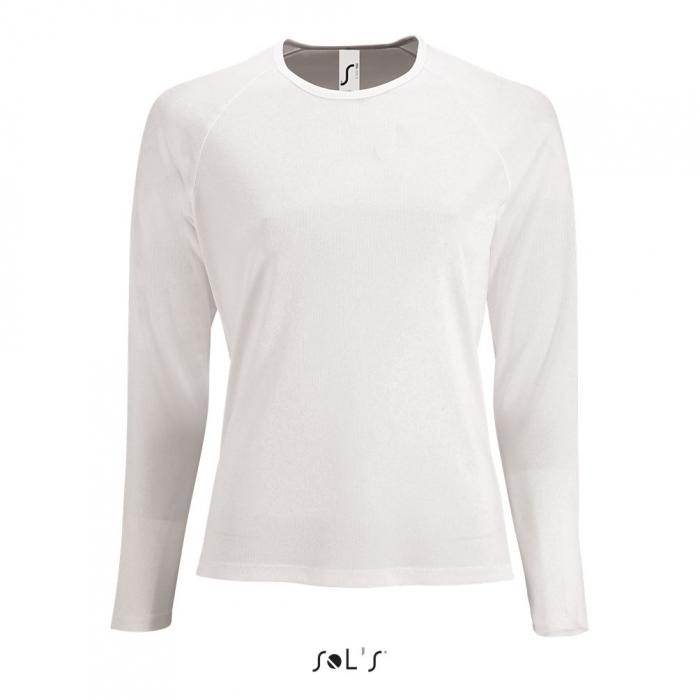 Sporty Women's Long Sleeve Sports T-shirt