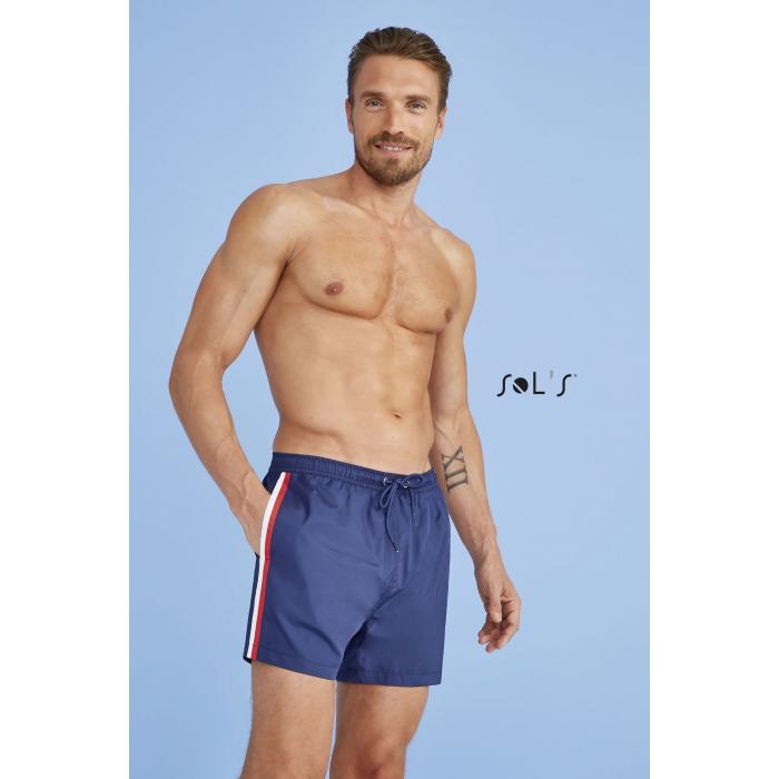 Sunrise Men's Three-colour Swim Shorts