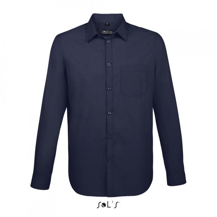 Baltimore Fit Long Sleeveâ Poplin Menâ€™s Shirt
