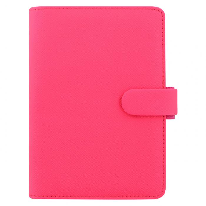 FF Saffiano Fluoro Personal Organiser