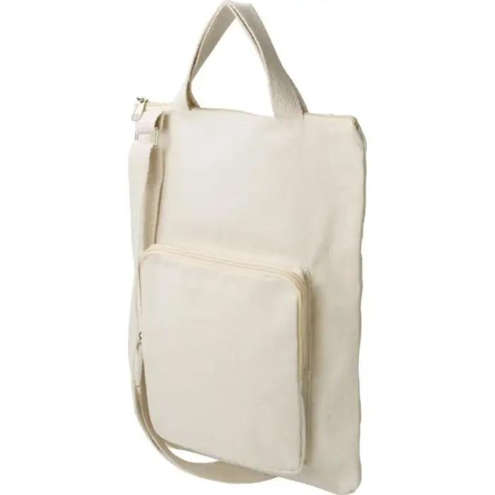 Cotton (340 g/m2) laptop bag Iker