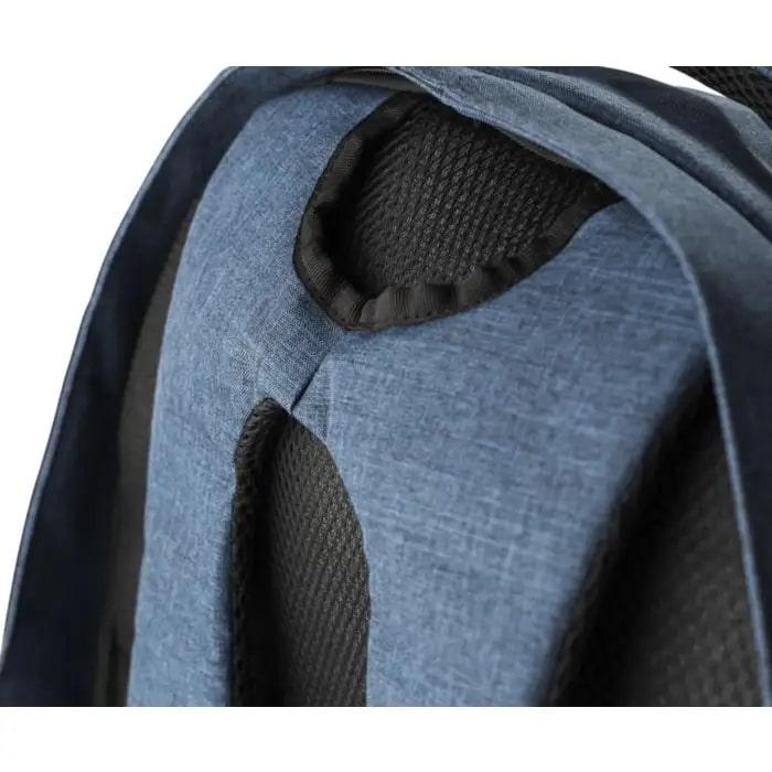 Polyester RPET (600D) backpack Celeste