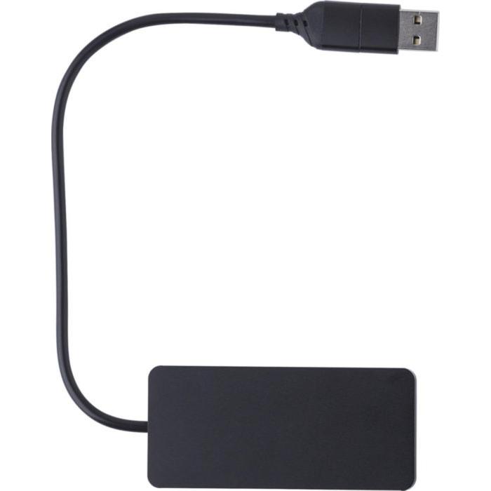 Recycled aluminium USB Hub Layton