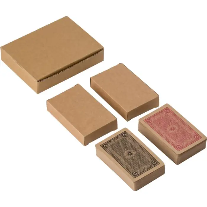 Recycled carton card decks Arwen