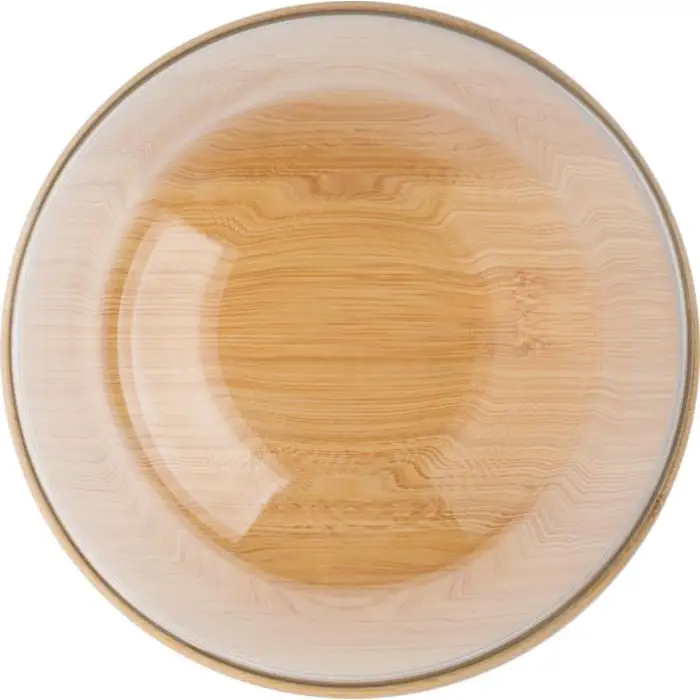 Glass salad bowl Isabeau