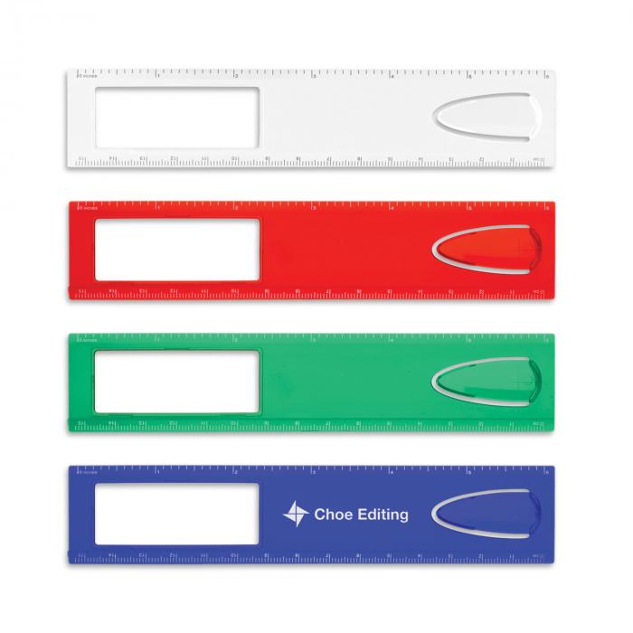 Bookmark Magnifier Ruler