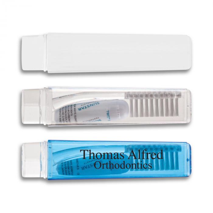 Travel Toothbrush and Toothpaste