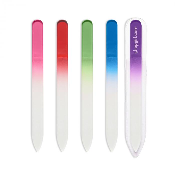 Glass Nail File With Sleeve