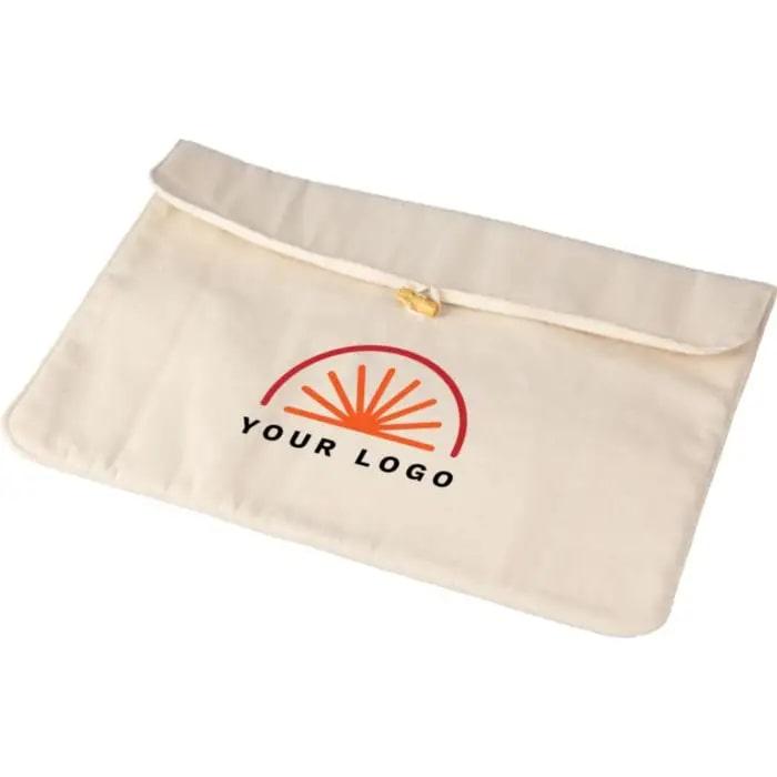 Cotton (220 gr/m2) laptop pouch Dirk